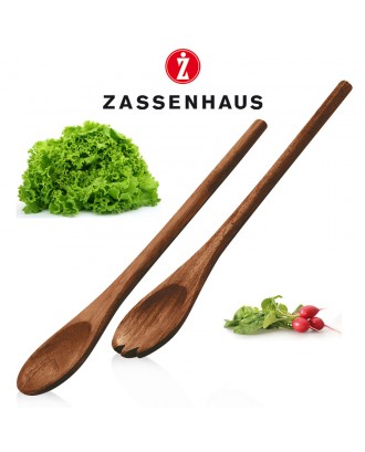 Set de 2 linguri pentru salata, lemn de acacia, 36 cm - ZASSENHAUS